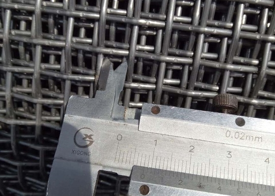 직경 4.0mm 길쌈된 스테인리스 주름을 잡은 철망사 1.22m 폭